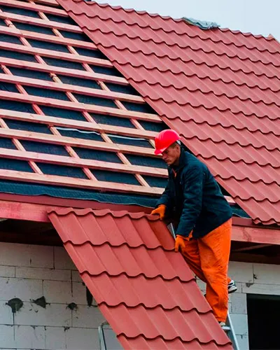 Монтаж кровли на крышу