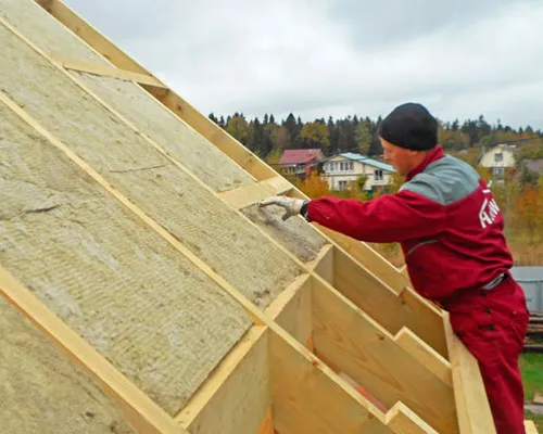 Утепление крыши